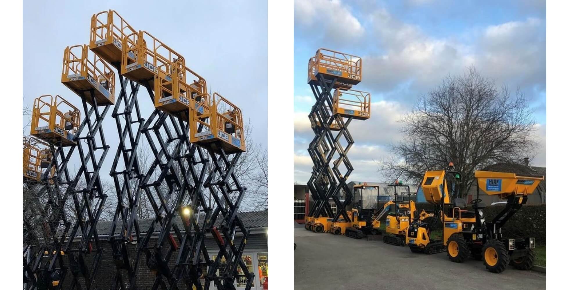 All types of plant and machinery for hire